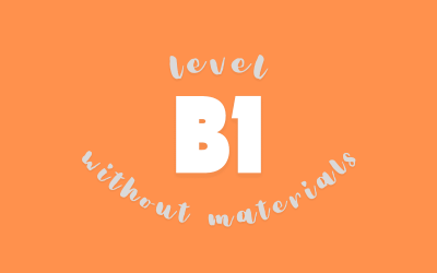 B1 Turkish Language Course Without Materials