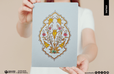 Rose – Semi stylized Flower of Tezhip (Friday)