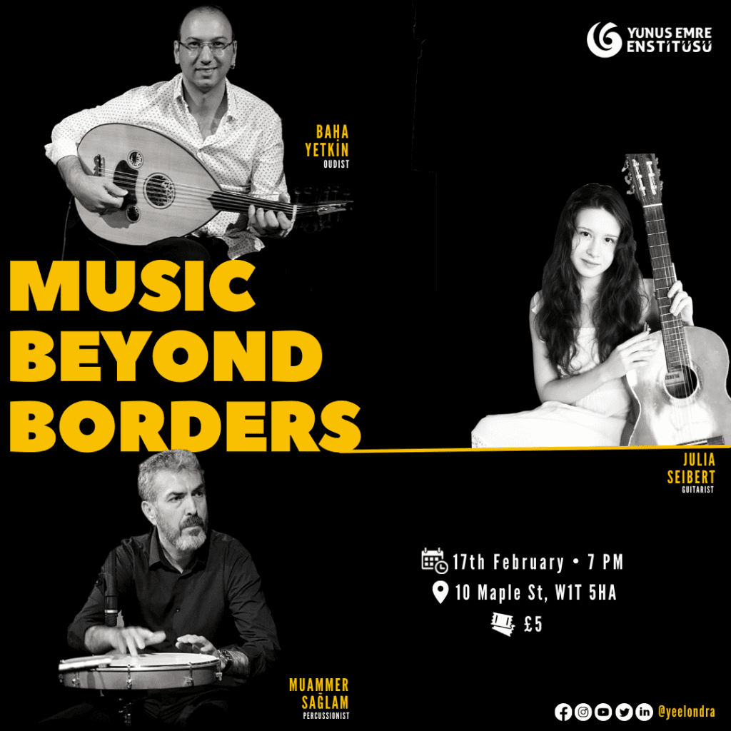 Music Beyond Borders: A Guitar & Oud Harmony at the Yunus Emre Institute in London