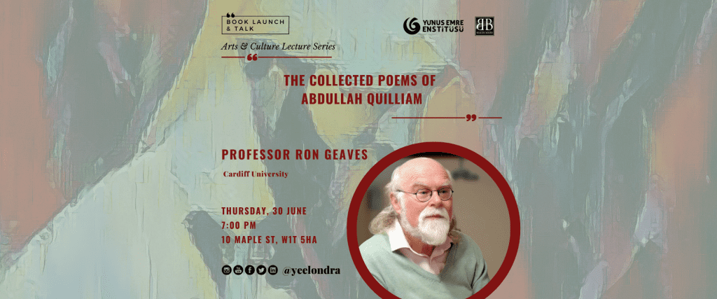 Book Launch & Talk: The Collected Poems of Abdullah Quilliam