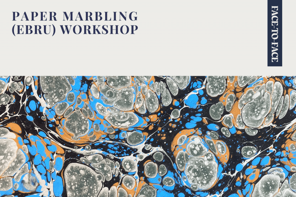 Workshop: Paper Marbling (Ebru)