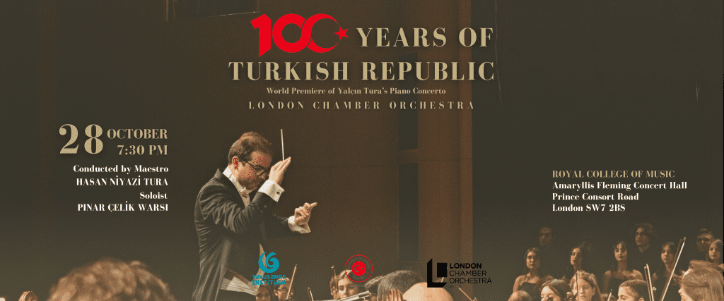 100 Years of Turkish Republic Concert: World Premiere of Yalçın Tura’s Piano Concerto